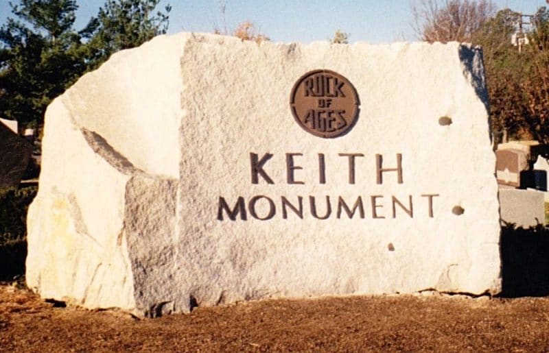 Keith Monument Company Boulder
